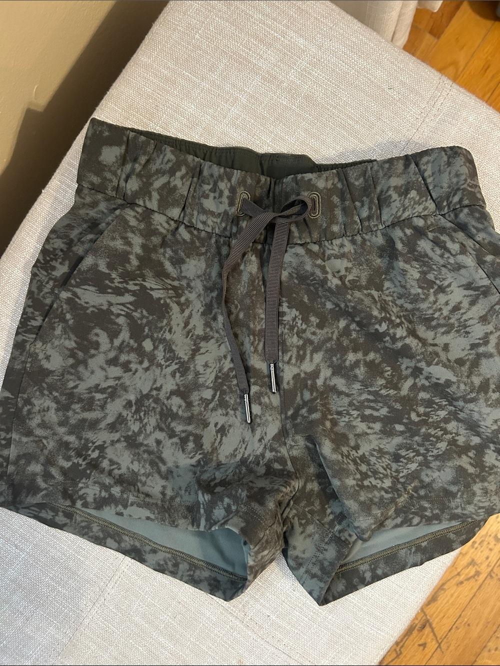 lululemon athletica Olive Green Camo Men's Performance Shorts